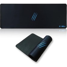 Kazan Hobi 90X40 cm Mikrofiber Yüzey, Kaydırmaz Kauçuk Zemin, 3 mm Kalınlık, 360 Derece Dikişli Xxl Mousepad