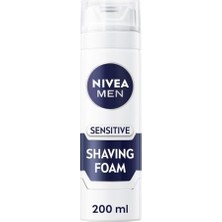 Kazan Hobi Hassas Ciltlere Özel Hızlı Koruma, Men Erkek Hassas Tıraş Köpüğü 200 Ml, Yanma Karşıtı, Alkolsüz Formül