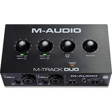 Kazan Hobi M-Track Duo USB Ses Arabirimi, Çift Xlr, Hat ve Dı Girişleri, Profesyonel Yazılım Paketi