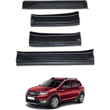 Kazan Hobi Dacia Sandero ile Uyumlu Kapı Eşiği Plastiği 2009 2018