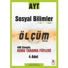 Delta Kültür Yayınevi Ayt Sosyal Bilimler Ölçüm Serisi 400 Soruyla Konu Tarama Föyleri