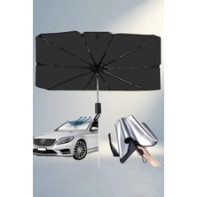 Ergonomik Katlanabilir Oto Şemsiye 125X65 cm Uv Koruma