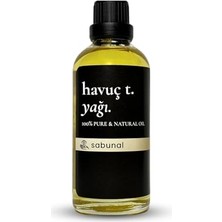 Kazan Hobi Havuç Tohumu Yağı 100 ml Cilt Bakım Yağı