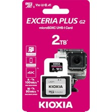 Kazan Hobi Excerıa Plus G2 2tb Microsdxc Kart, Uhs-I U3 V30 C10 A1,100MB/S Okuma, 90MB/S Yazma, 4K
