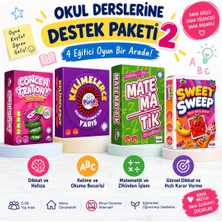Okula Destek Paketi 2 – 4'lü Eğitici Zeka ve Dikkat Oyunu Seti