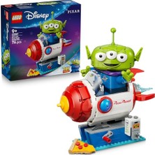 Kazan Hobi Disney ve Pixar Oyuncak Hikayesi Pizza Gezegeni Roketli Uzaylı 43307 Yapı Seti