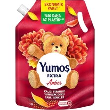 Kazan Hobi Ekstra Amber Konsantre Yumuşatıcı Pouch 1200 ml