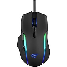 Kazan Hobi MS1012A Siyah Kablolu Rgb Gaming Mouse