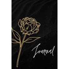Kazan Hobi Boş Çiçekli Günlük Defter