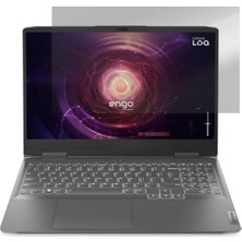 Kazan Hobi Lenovo Loq 15APH8 15.6 Inç Hayalet Ekran Koruyucu, Anti-Spy Gizlilik, 9h Temperli Nano Cam, 16:9