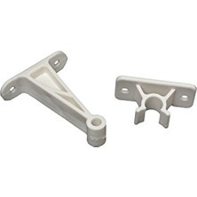 Kazan Hobi E241 Beyaz Kapı Tutucu; 7,5 cm | Rv Giriş Kapısı Tutucu Klipsi, Kapı Tutma Için. 2 Parçalı Tasarım 2 "x 3", Rv Parçası, Kurulumu Kolay