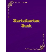 Kazan Hobi Karteikarten Buch 100 Seiten A4 Für Viele Berufe Geeignet Karteikartenbuch Arzt Hno Hausarzt Arztpraxis Physiotherapie Facharzt Zahnarzt ... Kundendaten Notizbuch Violet (German Edition)