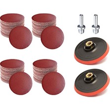 Kazan Hobi Cırt Zımpara Seti + Matkap Aparatı, 115 Mm, 104 Parça