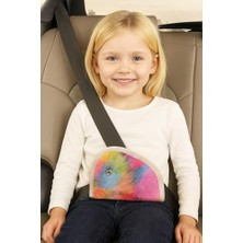 Kazan Hobi Tie-Dye Emniyet Kemeri Düzenleyici, Çocuklar Için Gökkuşağı Renkleri, Araba Koltuğu Konfor Pedli, Omuz Koruyucu, Boyun Kesme Önleyici, Kaymaz Iç Yüzey, Ergonomik Tasarım