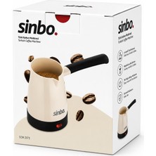 Sinbo Scm 2975 Türk Kahve Makinesi 320 ml 4 Fincan Kapasiteli Kablosuz Kahve Makinesi – Krem