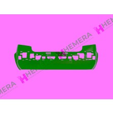 Pulo P2-R054 Tampon Arka Mat Siyah Sensörsüz Renault Megane Iı 2003> 7701476955-8200238323-7701475171
