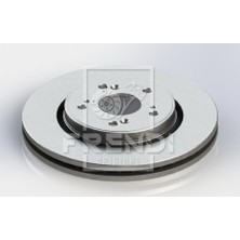 Frendi Frendı 15443 Ön Fren Diski (Hava Kanalli) Honda Cr-V 2,0l R20A2 Re5 06-12 / 2,2l N22A Ctdi Re6 Dizel 06-> / 1,6l N16A2 Re6 I-Dtec Dizel 4x2 13-> (293 Çap x 5 Bijon)