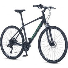 Salcano City Sport 10 Hd Fren 20 Vites 28 Jant Şehir Gezi Bisikleti Siyah Yeşil 18 Kadro