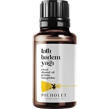 Kazan Hobi Tatlı Badem Yağı 30 ml %100 Saf ve Doğal (Sweet Almond Oil)