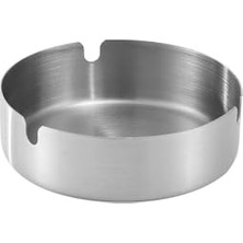 Kazan Hobi Çelik 10 cm Büyük Boy Kafe Restaurant Lokanta Yuvarlak Kül Tablası CIN545
