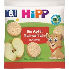 Kazan Hobi Organik Pirinçli Elmalı Bebek Gofreti, 30 G