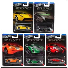 Hot Wheels Silver Series Exotics 5'li Set GDG44 - 977U Model Arabalar