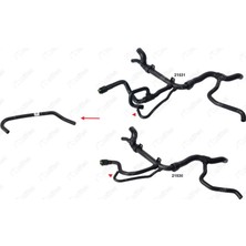 Nifea Nıfea 21537 Kalorifer Hortumu Opel Vectra B 2.0 96-99 1336125-90530256-90570428