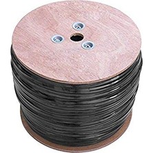 Kazan Hobi SL-CAT609 305M 23AWG 0.56 mm Cca Double Jack Gri-Siyah Cat6 Kablo