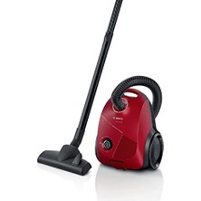 Kazan Hobi GL20S Torbalı Elektrikli Süpürge, 3,5 L, 600 W, 80 Db, 8 M, Kırmızı