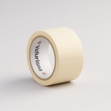 Kazan Hobi 48 mm Kağıt Ahşap Cam Metal 25 Maskeleme Bandı Metre Koruma Bant Boya Tamir Oto Yüzey Yüksek Kalite
