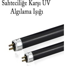 Kazan Hobi 6 W Blb Mor Işık Para Kontrol Floresan Ampul, 6W Blb, 21 cm