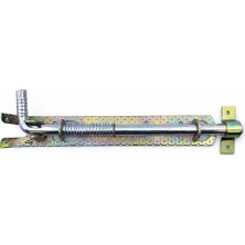 Kazan Hobi 35X300 mm Dayanıklı Metal Yaylı Ferforje Mavzer Sürgü Kapı Pencere Kilidi Güvenlik Sürgüsü