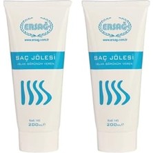 Kazan Hobi Islak Görünüm Saç Jölesi 2X200 ml 2 Adet