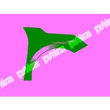 Oran 758012 Çamurluk Ön Sağ Sac Opel Corsa F 2019 9829283180
