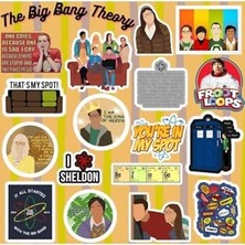 Kazan Hobi The Big Bang Theory Sticker Seti; Laptop, Notebook ve Telefon Etiketi