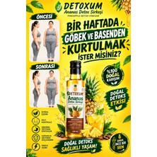 Detoxum İLK HAFTADA HAFİFLE!! ananas detoks sirkesi zayıflama diyet ürünleri detox form  sirke bitkisel besin çayı zayıflatmak destekleyici  odem vesıskınlık
