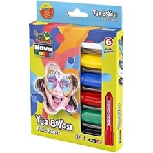 Kazan Hobi Yüz Boyası 6'lı Set, 160 G, Renkli TYBGJ75HUUJL6UI748