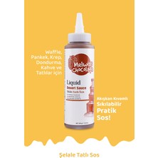 Melwiss Chocolate Fondü Şelale Tatlı Sos 330 G - Waffle & Krep & Pankek & San Sebastian Sosu