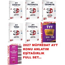 3D Yayınları Ayt 2027 Eşit Ağırlık Konu Anlatım Video Destekli Full Set