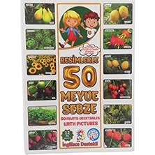 Kazan Hobi LCFS7435 Flash Card 50 Meyve Sebze