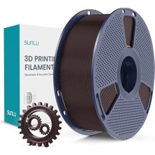 Kazan Hobi Pla+ 3D Yazıcı Filamenti, 1,75 Mm, Sertliği Artırılmış, 3D Fdm Yazıcılarla Uyumlu, Boyutsal Doğruluk +/- 0,02 Mm, 1 kg Makara (2,2 Lb), Kavrulmuş Kestane