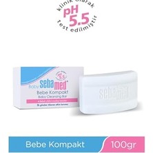 Kazan Hobi Baby Bebe Kompakt Sabun; 100 G, Ph 5.5