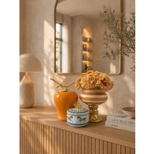Feray Home Dekoratif - Salon Seti Soft Sarı Herm Gold