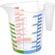 Kazan Hobi 1000 ml Plastik Ölçü Kabı, 123X100X126 Mm, 1 Adet