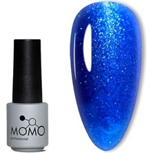 Kazan Hobi S036 Simli Saks Mavi Kalıcı Oje, 4 ml