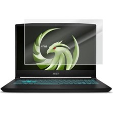 Kazan Hobi Msi Alpha 15 A4DEK 15.6 Inç Uyumlu Mat Ekran Koruyucu, 9h Temperli Nano Esnek Cam, Parmak Izi ve Yansıma Önleyici, 16:9