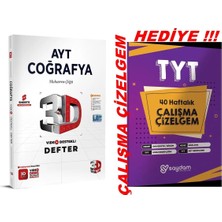 3D Yayınları Ayt 2027 Müfredat Coğrafya Konu Anlatımlı Defter Video Destekli