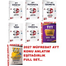 3D Yayınları Ayt 2027 Müfredat Eşit Ağırlık Konu Anlatım Full Set Video Destekli