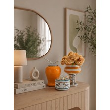 Feray Home Dekoratif - Salon Seti Soft Sarı Herm Gümüş