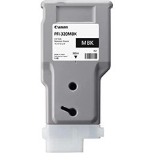 Kazan Hobi 2889C001 PFI-320 Mbk Mat Siyah Kartuş (320 ML)/TM-200/TM-300/TM-305